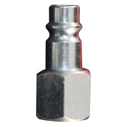 MI761-1 Plug Hiflo V-Sty 0.25Fnpt Steel