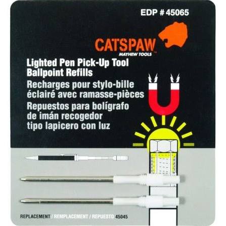 Picture of Mayhew Steel Products MY45065 Pick Up Lighted Pen Ink Refill- Pack of 2Pen