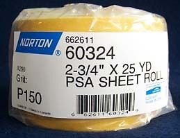 2.75 in. x 25 Yds 150 Grit Sandpaper Roll