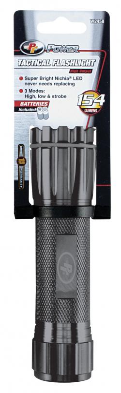 PTW2458 1541 m & 3AAA Tactical LED Flashlight