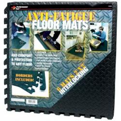 PTW88989 Diamond Shape Anti Fatige Floor Mat - Pack of 6
