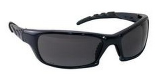 CHarcoal Frame Safety Glasses with Shade Lens