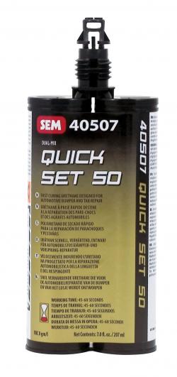 SEM Products SE40507 Quick Set 50-Blk Adhesive 7 oz