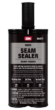 SEM Products SE40477 Heavy Bodied White Seam Sealer