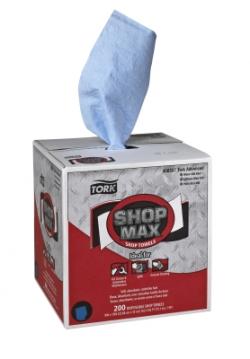 Shopmax 450 Center Feed - Blue - Case of 4