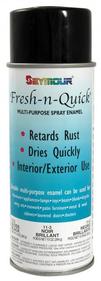 TM11-3 Fresh & Quick Black Spray Enamel - 16 oz