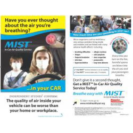 UV99090575 Misttm P.O.S. Consumer Card