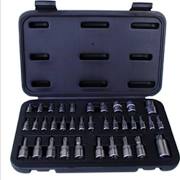 VIVBT350 T30-T50 5 Piece Torx Bit Set