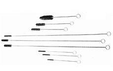 Nylon Cleaning Brush - White - 0.25 x 2 x 10 in. - Durable Bristle Design