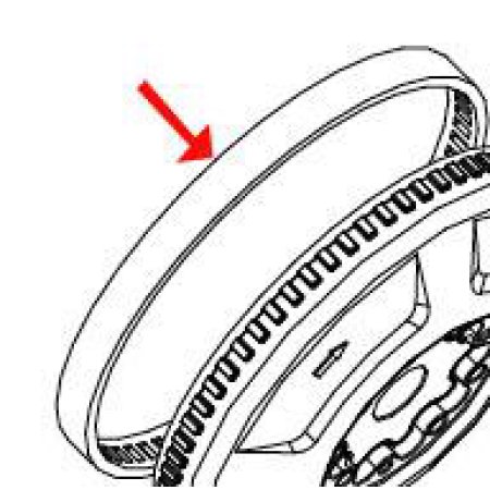 Milwaukee Elec Tool ML45-69-0010 Blade Pulley Tire