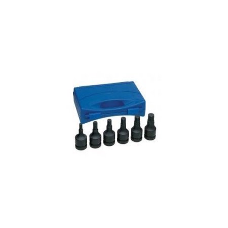 GP9196MH 1 in. Drive Hex Driver Metric Set - 6 Piece