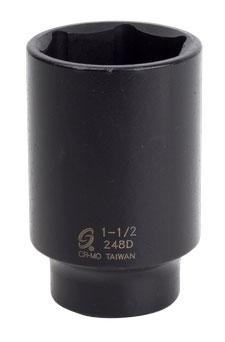 Sunex 1/2" Drive 1-11/16" Deep Impact Socket (254D)