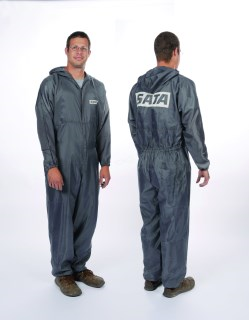 SQ520064G Gray Paint Suit, 4XL