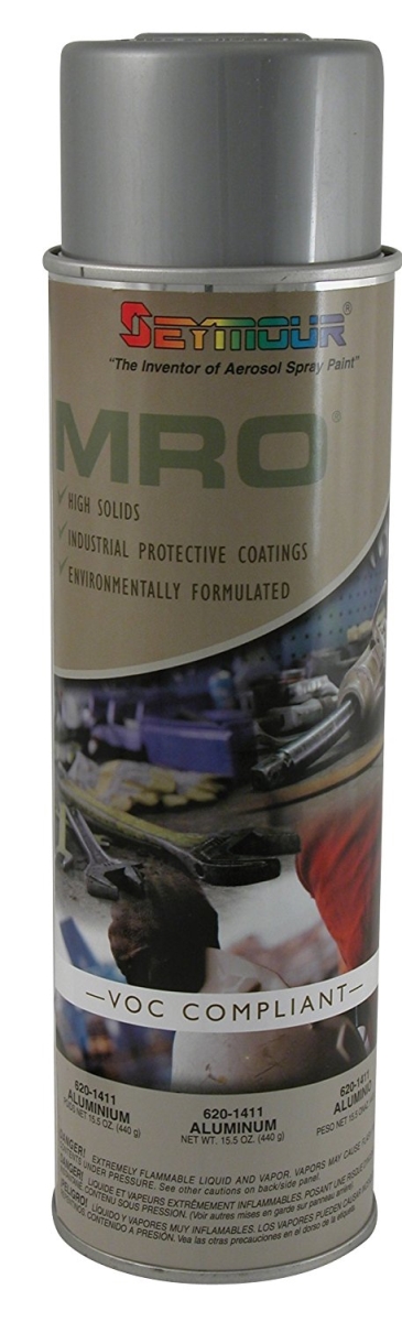 Picture of Seymour of Sycamore TM620-1411 MRO Industrial High Solids Spray Paint&#44; Aluminum