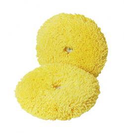 Double Sided Buffing Pad - Yellow - 8 x 1.5 in. - Composite Blend