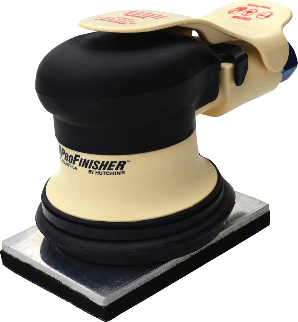 HU504 Pro Finisher Orbital Series Sander, 2.75 x 4 in. Hook Pad