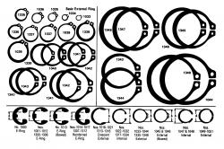 KD1016 Snap Ring, Pack of 20