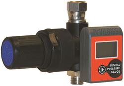 Picture of Devilbiss Automotive Refinishing DV802419 Air Pressure Regulator with Digital Gauges