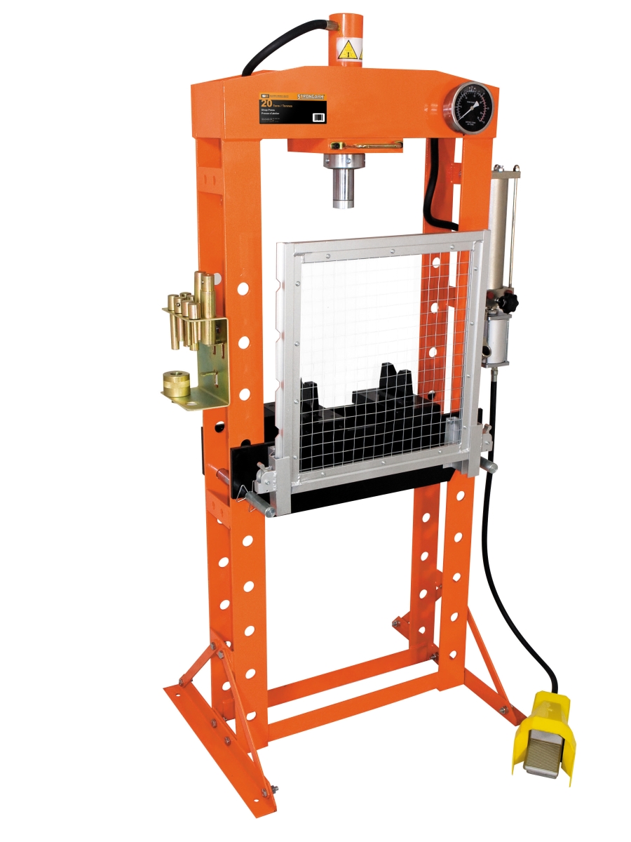 American Forge & Foundry 20 Ton Super Duty Shop Press with Adapter Set (850ASD)