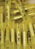 10-12 Gauge Yellow Butt Splice - 250 Per bag