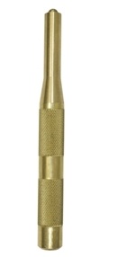 No.6 Brass Pin Punch - 0.18 in. - Durable Tool for Precision Work