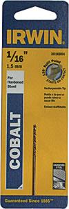 Picture of Irwin Industrial Tools HN3016017 0.26 in. HSS Cobalt Jobber Length Drill Bit