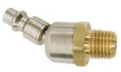 Picture of Acme Automotive AMA937N6BS 0.25 x 0.375 in. MPT Industrial Interchange Ball Swivel Connector