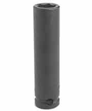 PO7010M 0.37 in. Drive 10 mm 6 Point Deep Impact Sockets