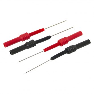 Long Straight Probe - Black - 0.040 in. - Durable Steel Tool