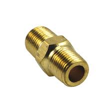 Close Brass Nipple - Brass - 1/2 Inch - Durable Construction