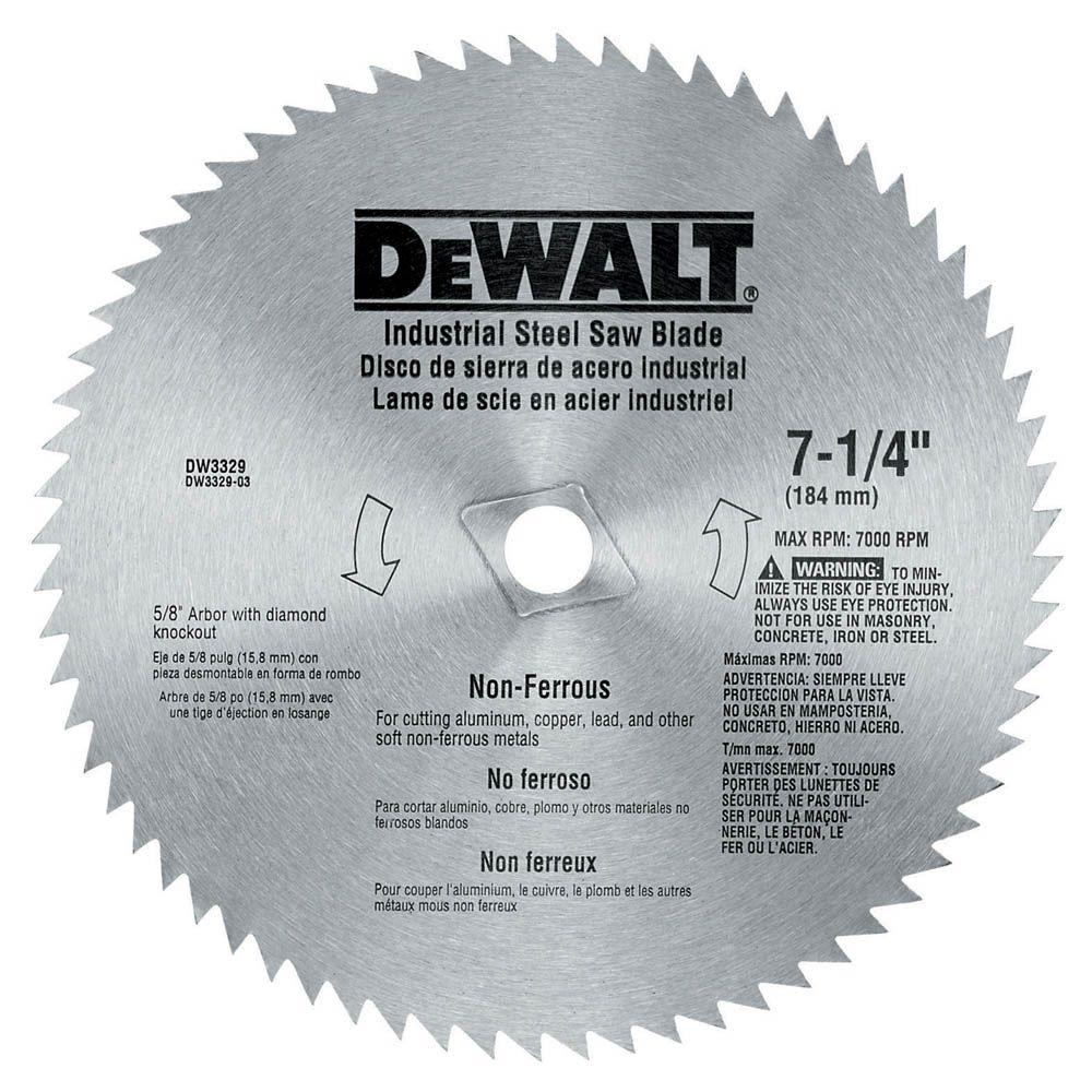 Picture of Dewalt DW3810 4 High Steel Metal Cut Blade - Pack of 5