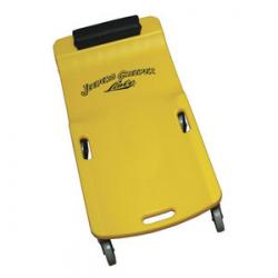 LI93032 Large Wheel Plastic Creeper - Yellow