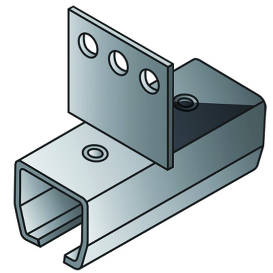SB44201 Track Splice Vertical Suspended Mount