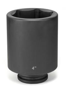 Grey Pneumatic 1-5/8" X 6 Point Deep 1-1/2" Drive Impact Socket (6052D)
