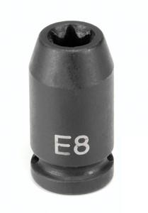 Picture of Grey Pneumatic GP905ET 0.25 in. Drive x E5 External Torx Star Impact Socket