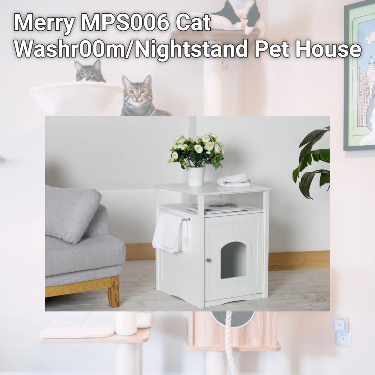 Picture of Merry MPS006 Cat Washr00m/Nightstand Pet House