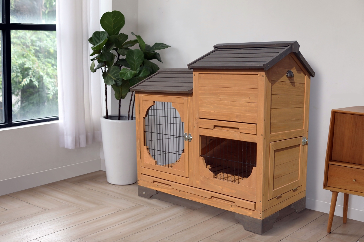 Picture of ZooVilla PTH1400010000 Indoor and Outdoor Bunny Lounge