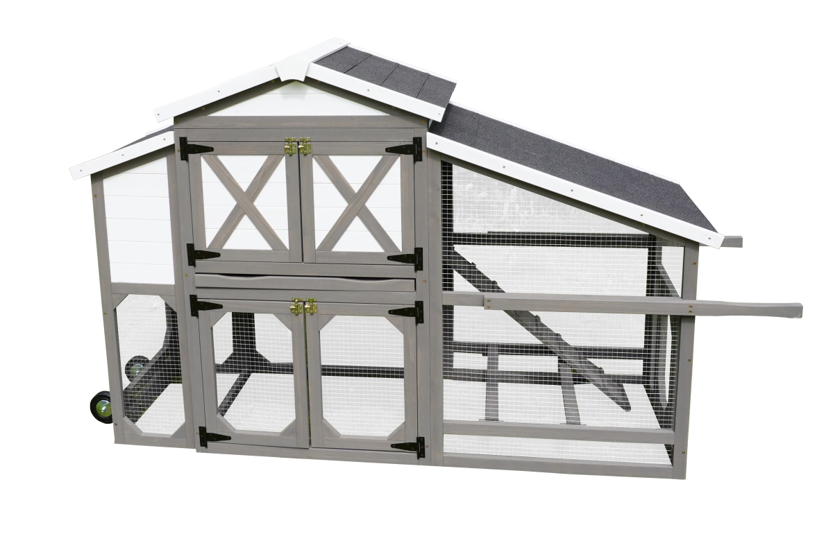 PTH0530010702 Extended Country Style Chicken Coop