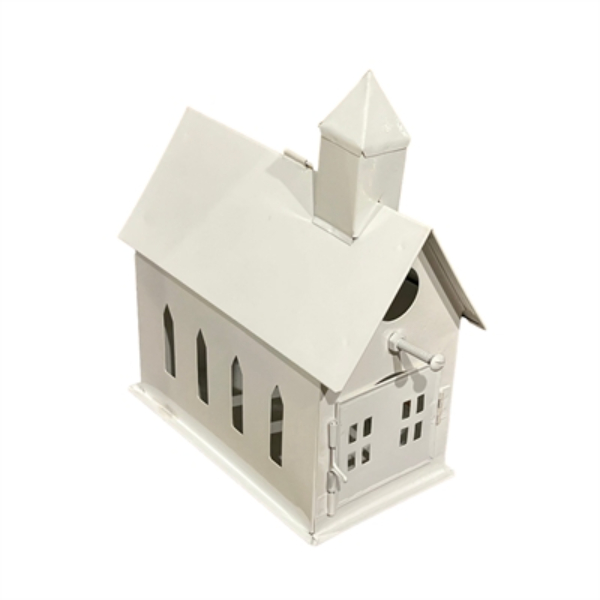 Picture of Metrotex Designs 11025 Country Church Bird House - White