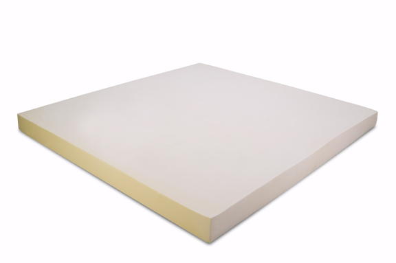 Picture of Memory Foam Solutions UBSMSC93ZCP2 Topper Cover and Two Classic Contour Pillows and Cal-King 3 Inch Thick 3 Pound Density Visco Elastic Memory Foam Mattress Bed Topper Made in the USA