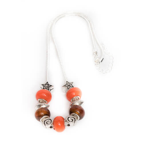 Picture of My Favorite Beads 143192PMM108 Cleveland Browns Necklace