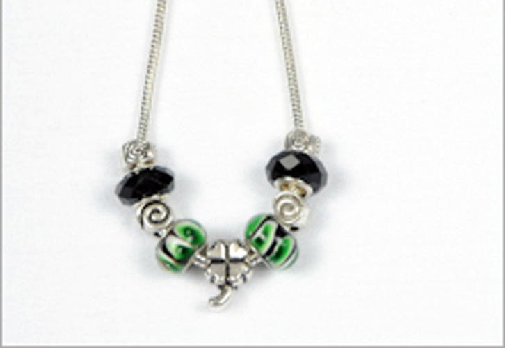 Emerald Isle Irish Beaded Necklace