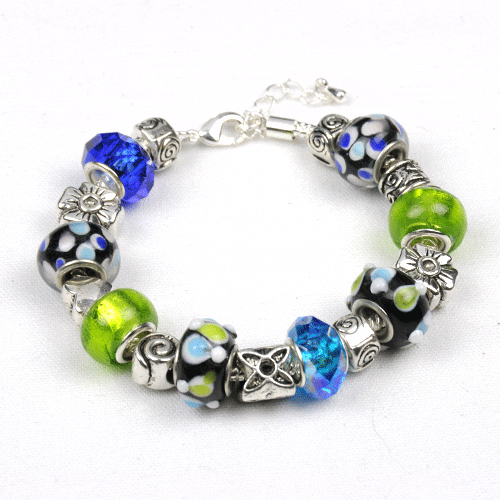 Summer Fun Charm & Bead Bracelet