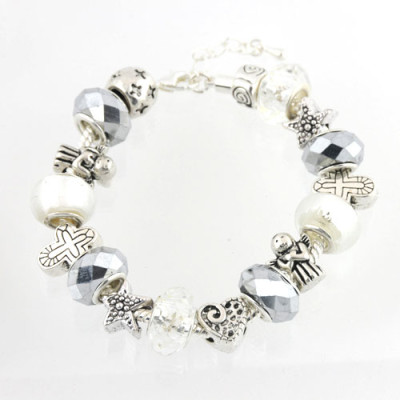 Salt & Light Charm - Bead Bracelet