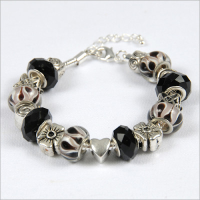 Biker Girl Charm Bracelet