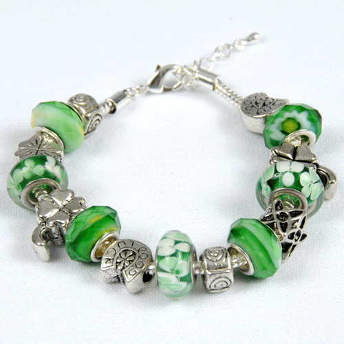 Luck of the Irish Charm Bracelet