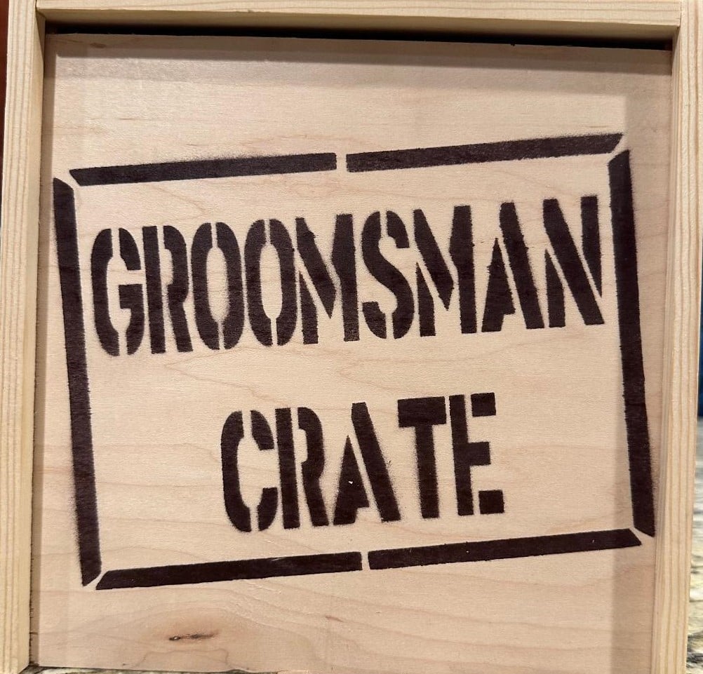 Groomsman Crate - Perfect Groomsman Gift Box
