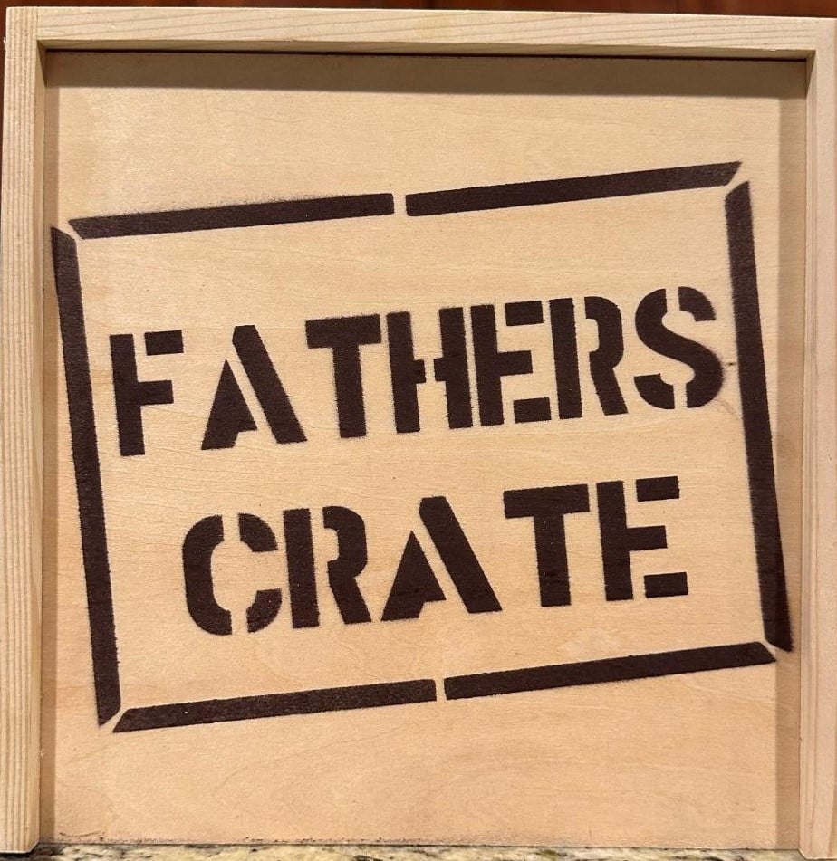Fathers Crate - Perfect Wedding Party Gift Box - Add your own items