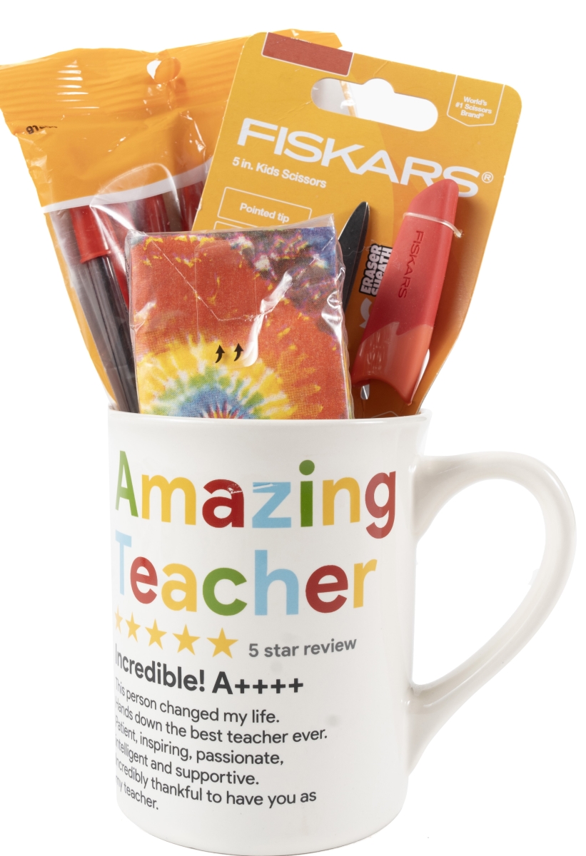 Amazing Teacher Mug with items Amazing Teacher Mug Gift Basket