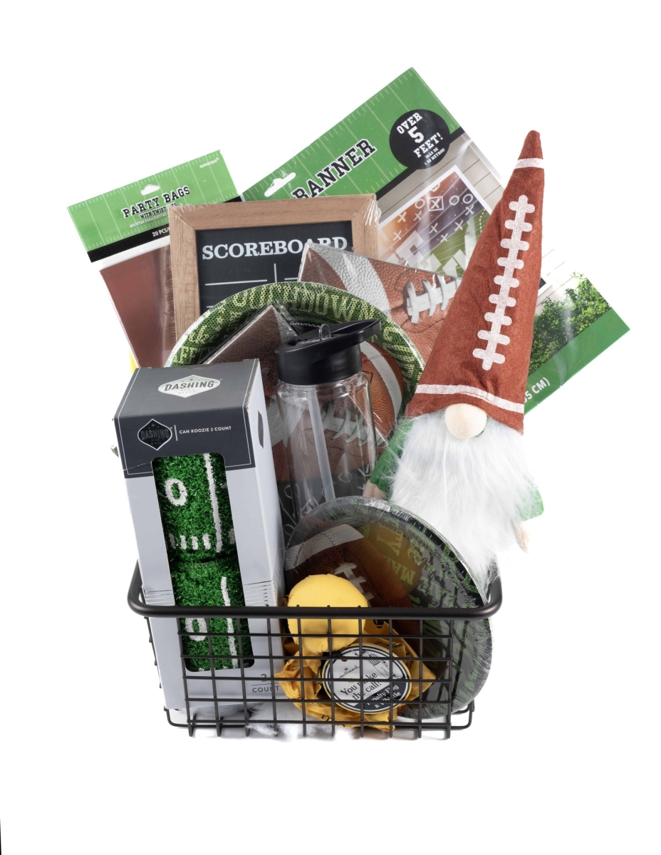 Football Game Day Gift Basket
